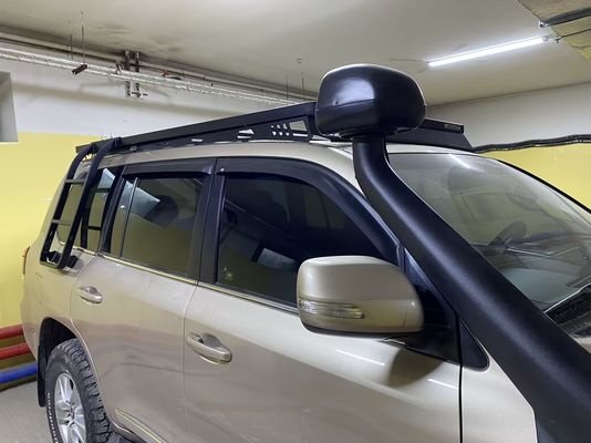 पूर्ण गैर ड्रिल ब्लैक पाउडर कोटिंग 4x4 4 रनर कार छत रैक कैंपिंग गतिविधियों के लिए