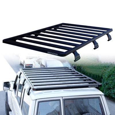टोयोटा LC200 यूनिवर्सल कार छत रैक के लिए 4X4 छत सामान टोकरी