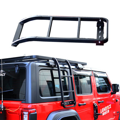 ऑफ-रोड 4x4 एल्यूमीनियम छत रैक और कैंपिंग आवश्यक के लिए साइड सीढ़ी