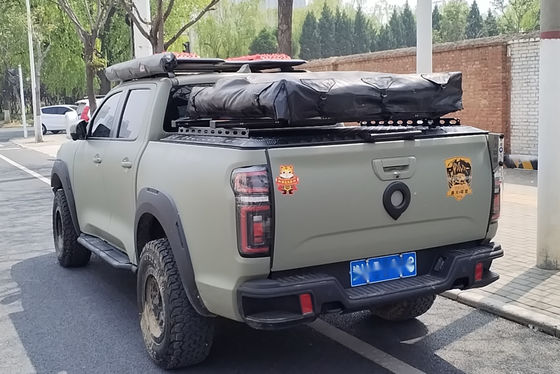 फोर्ड रेंजर पिकअप हार्ड टाइप एल्यूमीनियम मिश्र धातु सामग्री के साथ retractable Tonneau कवर