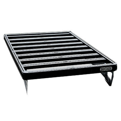 Lc150 पाउडर लेपित एल्यूमीनियम मिश्र धातु के लिए यूनिवर्सल फिट छत रैक