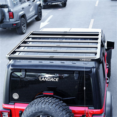 OEM स्वीकार 4x4 सामान एल्यूमीनियम सौर कारपोर्ट रैक के लिए जीप Wrangler JK JL