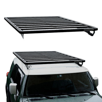 TOYOTA FJ LAND CRUISER ऑफ रोड स्टाइल आउटडोर एडवेंचर्स के लिए एल्यूमीनियम मिश्र धातु छत रैक