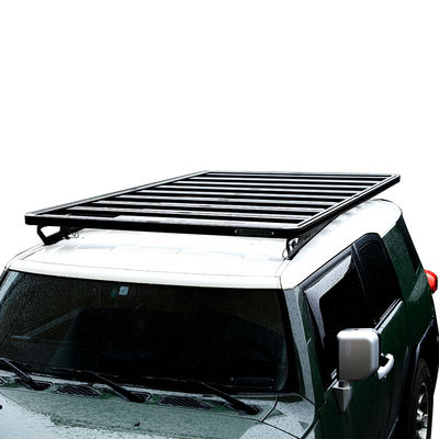 TOYOTA FJ LAND CRUISER ऑफ रोड स्टाइल आउटडोर एडवेंचर्स के लिए एल्यूमीनियम मिश्र धातु छत रैक