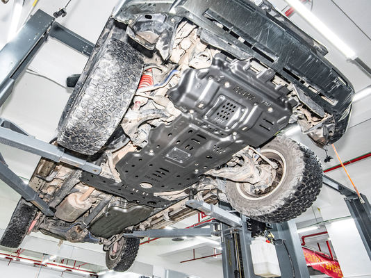 टोयोटा प्राडो LC150 OEM के लिए फिट 3 डी स्किड प्लेट ईंधन टैंक के लिए अंडरबॉडी सुरक्षा कवच