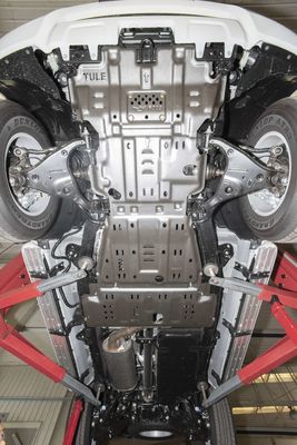 NISSAN Patrol Y61 Y62 4WD स्किड गार्ड ऑफ रोड इंजन गार्ड