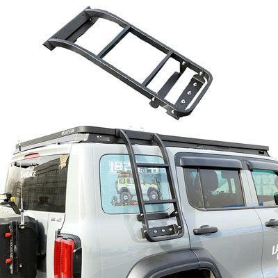 18-23 Wrangler रूबिकॉन जीप फिटिंग टैंक के लिए प्रत्यक्ष एल्यूमीनियम छत रैक सीढ़ी 300