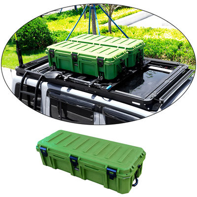 छत रैक माउंटिंग 4x4 ऑफ रोड वाहन कार छत बॉक्स LLDPE ट्रॉली प्लास्टिक छत बॉक्स