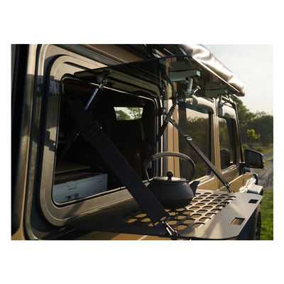 G-CLASS W463 के लिए काले ओवरलैंड कैंपर Gullwing विंडो