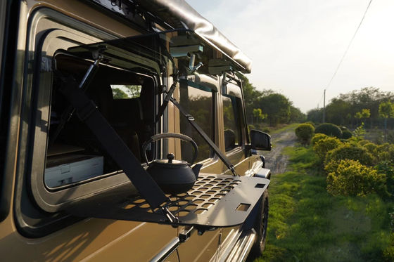 G-CLASS W463 के लिए काले ओवरलैंड कैंपर Gullwing विंडो