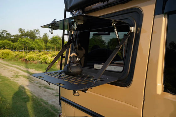 G-CLASS W463 के लिए काले ओवरलैंड कैंपर Gullwing विंडो