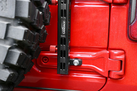 JEEP Wrangler कार फिटिंग एल्यूमीनियम मिश्र धातु एंटीना ध्वज पोल स्थापित करने और हटाने के लिए आसान
