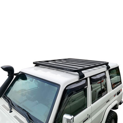 टोयोटा लैंड क्रूजर LC79 के लिए पाउडर लेपित 4X4 वाहन छत रैक शुद्ध वजन 23.5kg