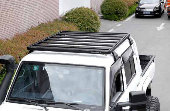 टोयोटा लैंड क्रूजर LC79 के लिए पाउडर लेपित 4X4 वाहन छत रैक शुद्ध वजन 23.5kg