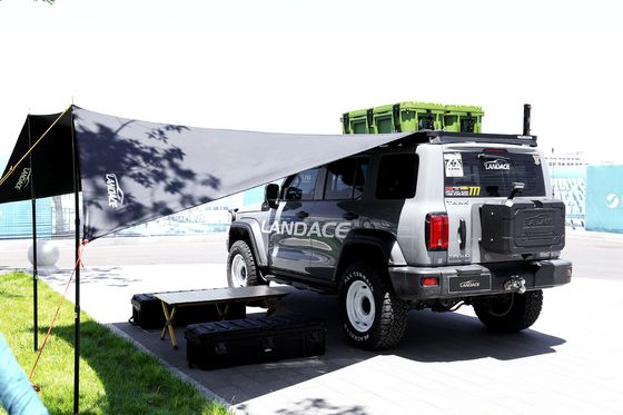 हल्के कैम्पिंग सामान कार अलंकार छत बाहरी तम्बू जलरोधक सूचकांक 3000 मिमी