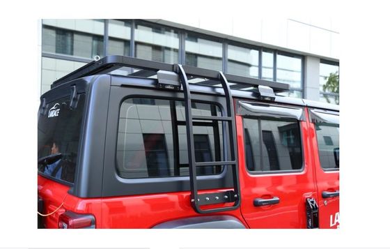 कस्टम फिट 833*400*261 मिमी एल्यूमीनियम कार छत सीढ़ी 18-23 Wrangler रूबिकॉन जीप के लिए