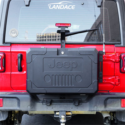 Wrangler JL JK 2010-2023 रियर डोर स्टोरेज बॉक्स के लिए ऑफ रोड संशोधन ऑटो पार्ट्स
