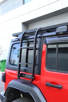 JEEP 18-23 Wrangler रूबिकॉन साइड छत चढ़ाई सीढ़ी आसान स्थापना के लिए लैंडेस द्वारा