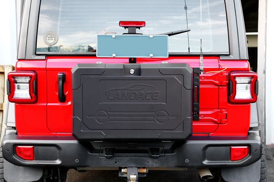 2013-2017 पाउडर लेपित एल्यूमीनियम 4x4 वाहन बाहरी सामान भंडारण बॉक्स Wrangler JL/JK के लिए
