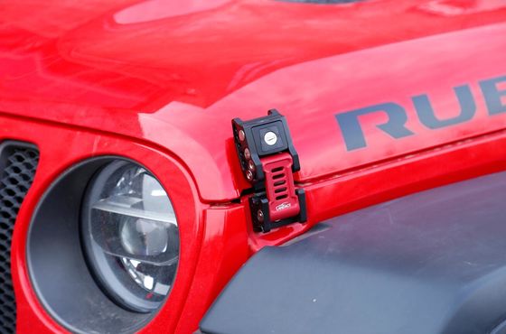 Jeep Wrangler JL JK कार लॉक हुड कवर लॉक कुंजी मिश्र धातु एल्यूमीनियम कार फिटिंग के साथ JEEP