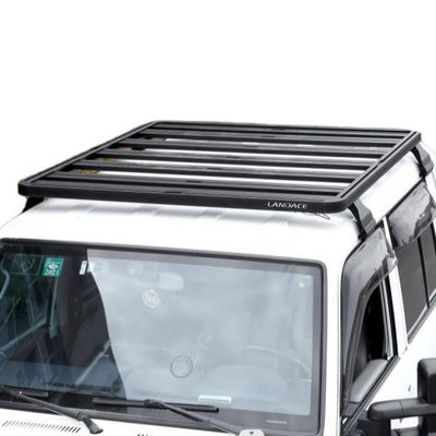 1400X1320 मिमी 4x4 वाहन बाहरी सामान के लिए अनुकूलित लोगो फ्लैट छत रैक