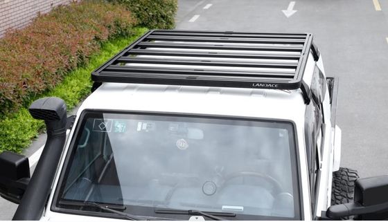 4x4 वाहन बाहरी सामान टोयोटा लैंड क्रूजर अनुकूलित लोगो एल्यूमीनियम छत रैक