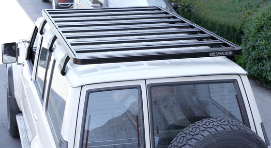 एसयूवी कार बार 4x4 यूनिवर्सल स्टील एल्यूमीनियम ब्लैक बॉक्स पैकिंग छत रैक Y60 के लिए
