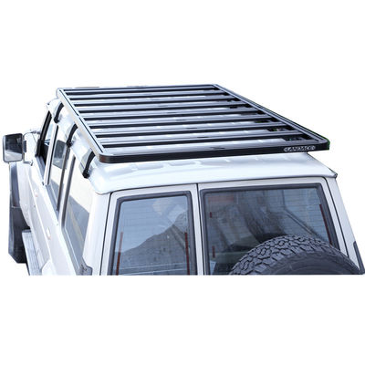 कस्टम फिट काले छत सामान वाहक के लिए Tule Jeep Y60 4 धावक ऑफ रोड यात्राएं