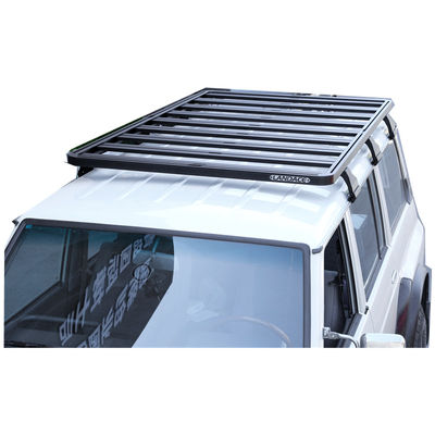 कस्टम फिट काले छत सामान वाहक के लिए Tule Jeep Y60 4 धावक ऑफ रोड यात्राएं