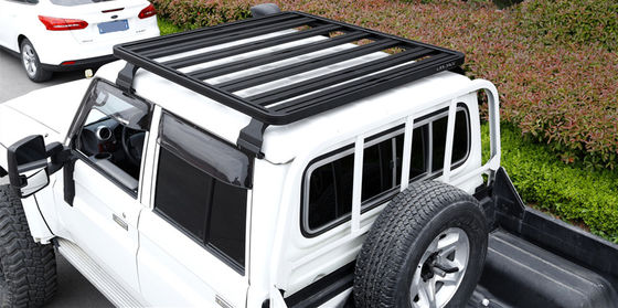 टोयोटा लैंड क्रूजर LC79 4x4 के लिए हल्के एल्यूमीनियम छत रैक शुद्ध वजन 25.6kg