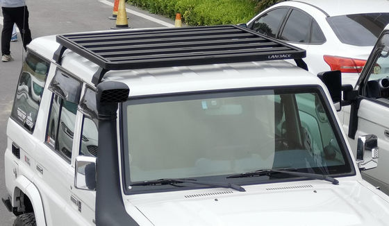 टोयोटा लैंड क्रूजर LC79 4x4 के लिए हल्के एल्यूमीनियम छत रैक शुद्ध वजन 25.6kg