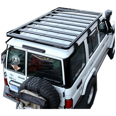 यूनिवर्सल 4X4 स्टील छत ट्रे एसयूवी के लिए कार्गो वाहक जिमनी एफआई क्रूजर एल्यूमीनियम मिश्र धातु