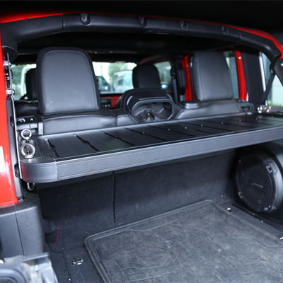 JEEP Wrangler रियर स्टोरेज टेबल टेलगेट कार्गो शेल्फ स्टोरेज रैक कस्टम डिजाइन के साथ