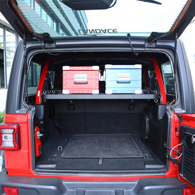 JEEP Wrangler रियर स्टोरेज टेबल टेलगेट कार्गो शेल्फ स्टोरेज रैक कस्टम डिजाइन के साथ